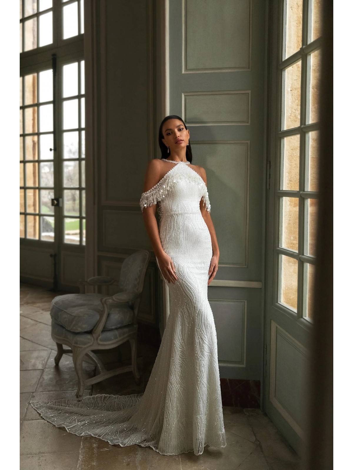 Luxury Wedding Dress - Flashing - LPLD-3228.00.17